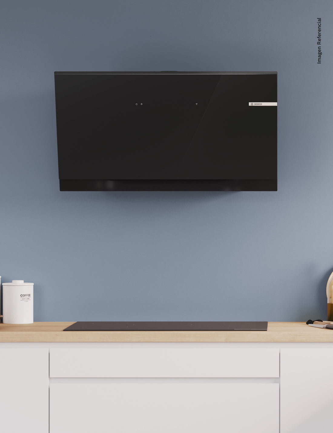 Campana Decorativa Inclinada 90cm Serie 8