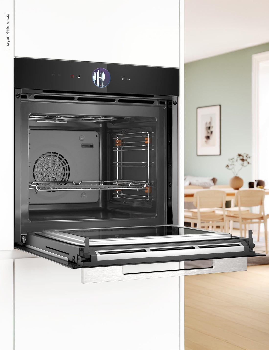 Horno Eléctrico Multifunción con Microondas 67L Serie 8