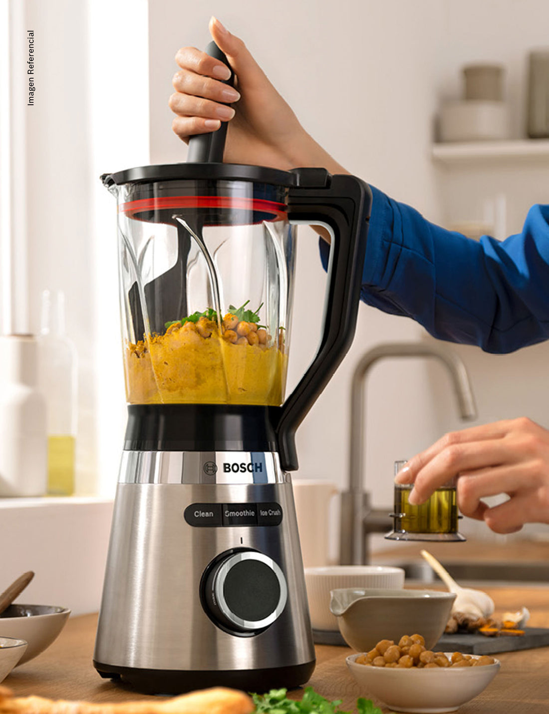 Licuadora VitaPower Inox 1200W Serie 4