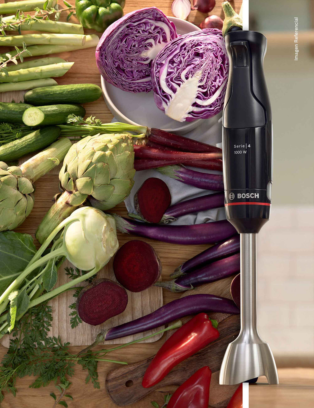 Batidora de Inmersión Ergo Master Serie 4