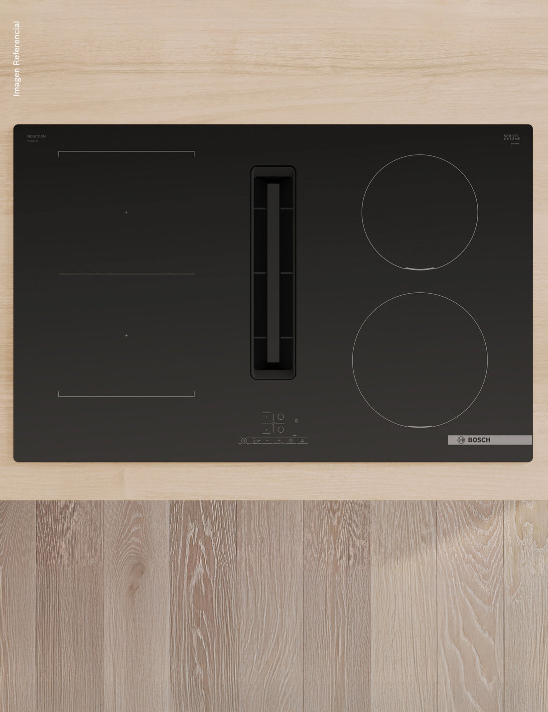 Vitrocerámica de Inducción 80cm Serie 4