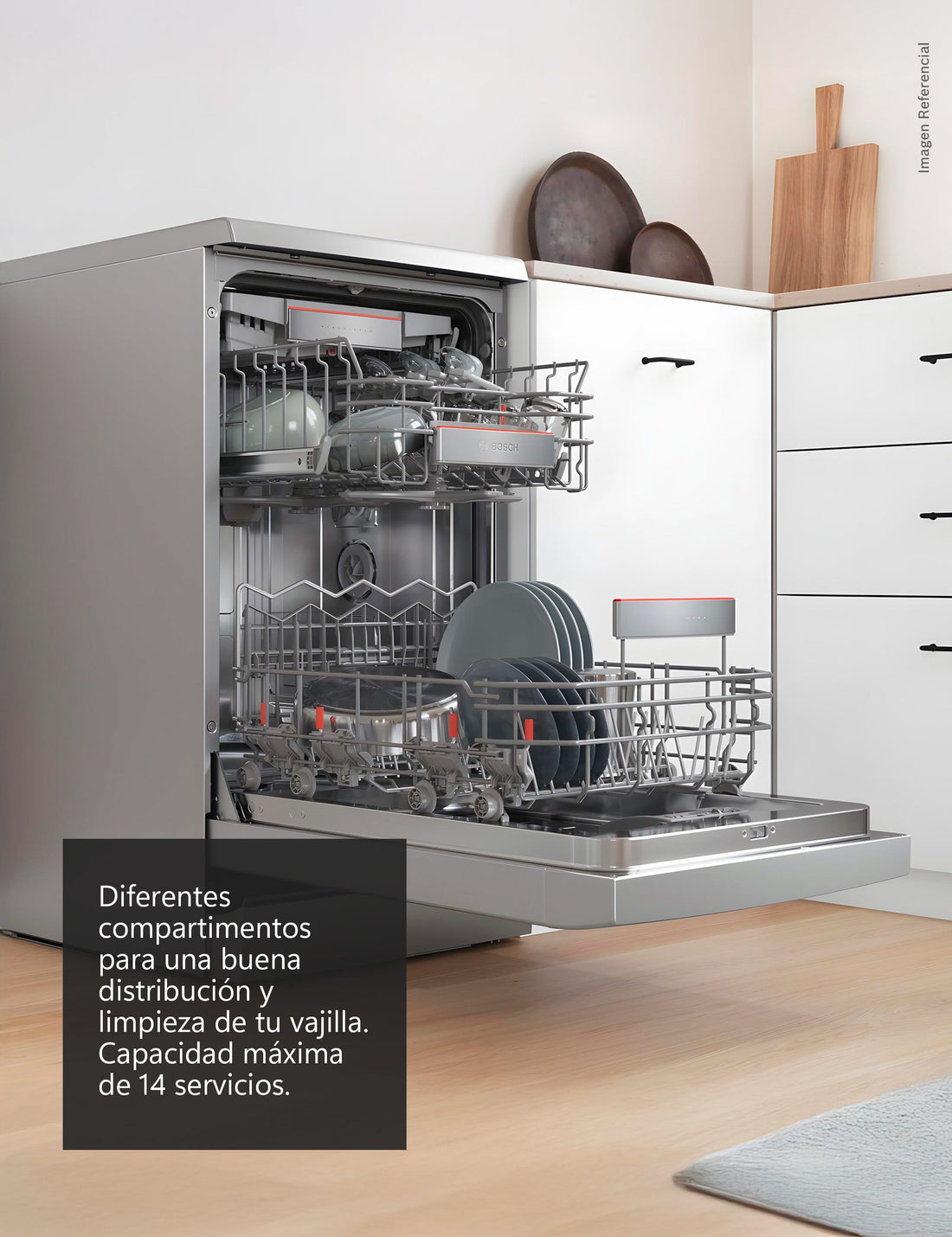 Lavavajillas de Libre Instalación 60cm Serie 4