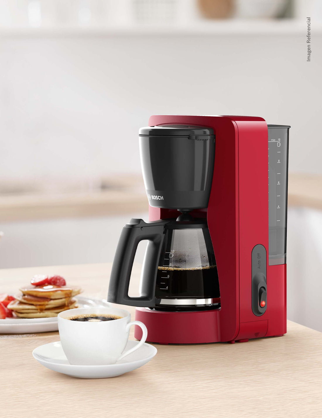 Cafetera de Goteo Rojo
