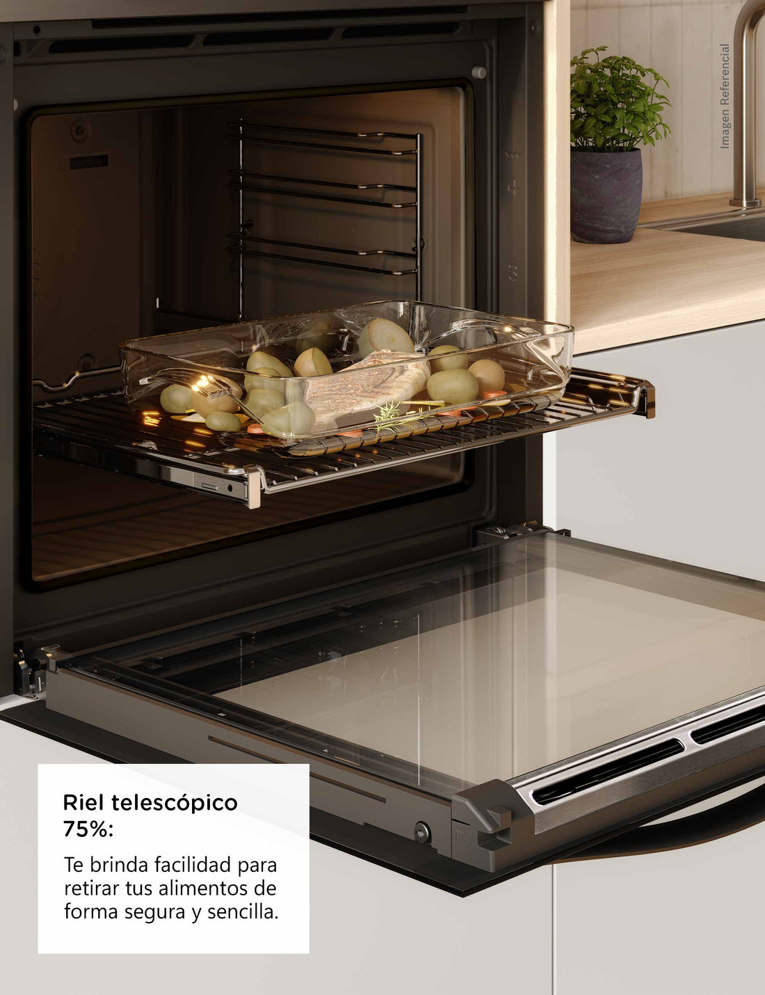 Horno Eléctrico Empotrable 71L Serie 6