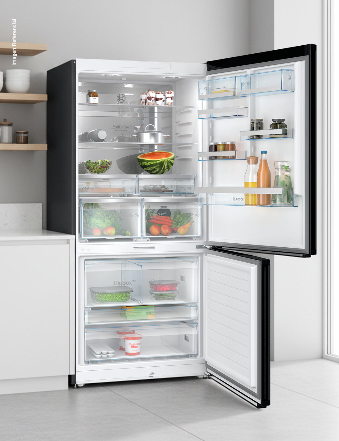 Refrigerador Bottom Freezer 621L Serie 8
