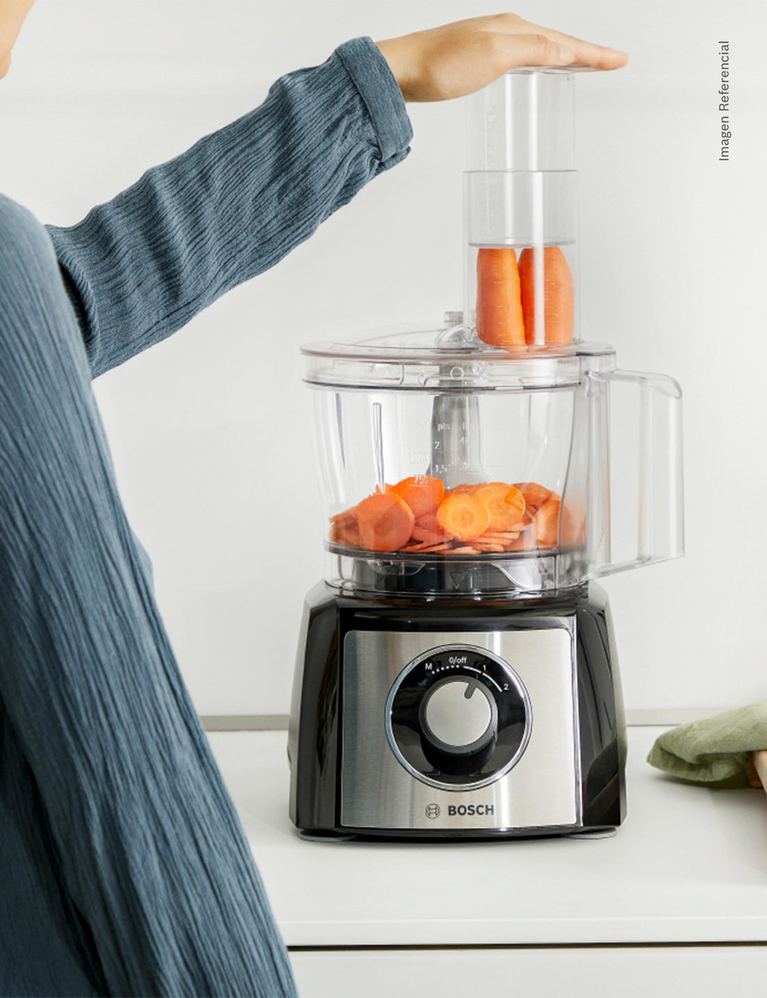 Procesador de Alimentos MultiTalent3 Plus 900W Negro