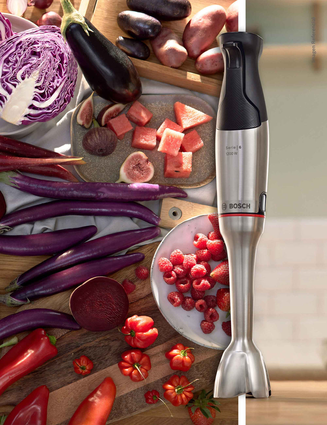 Batidora de Inmersión Ergo Master Serie 6