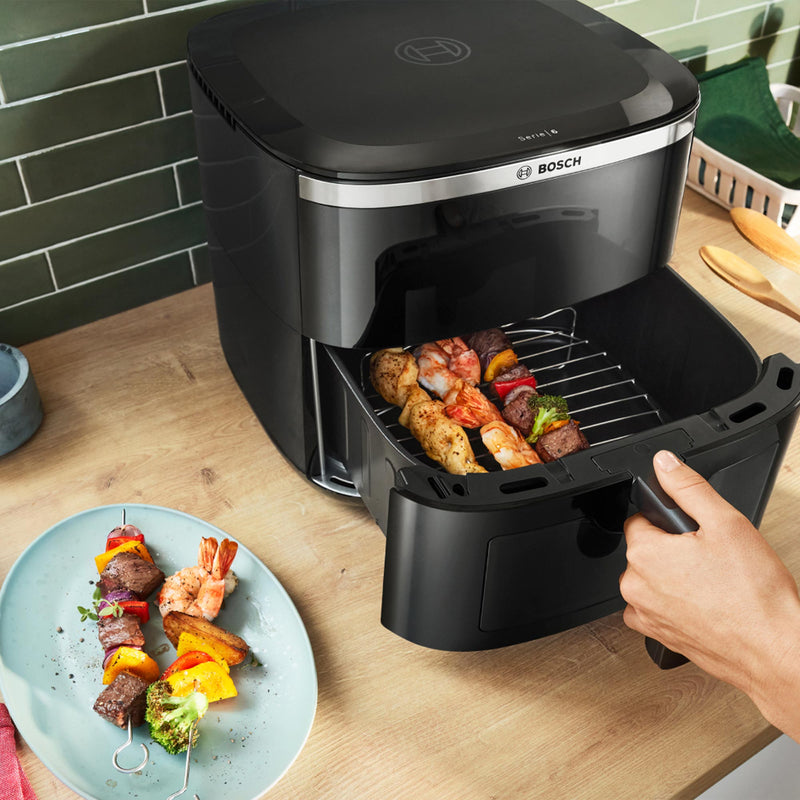 Parrilla y brochetas para cocinar con más posibilidades